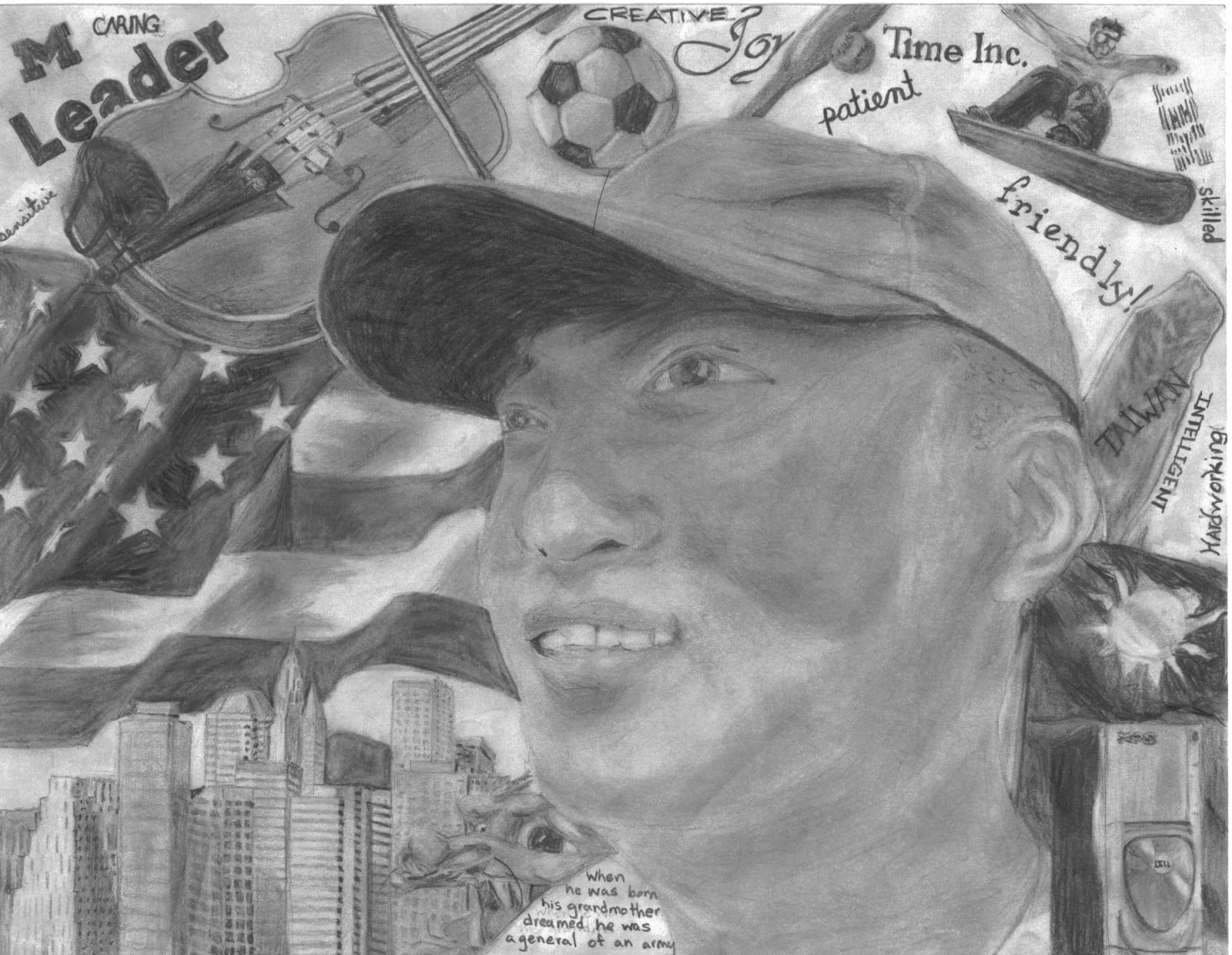 Dreams Aspirations Pencil Drawing Joe C Lin Dreams Aspirations Pencil Drawing Joe C Lin